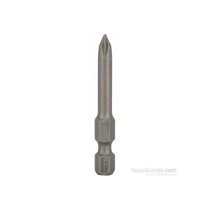 Bosch - 3Lü Paket - Ekstra Sert Seri Vidalama Ucu - Ph 1, 49 Mm