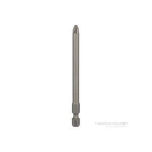Bosch - 3Lü Paket - Ekstra Sert Seri Vidalama Ucu - Pz 2, 89 Mm