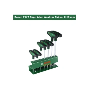 Bosch Allen Anahtar T tipi 7 Parça 1.600.A03.9J1
