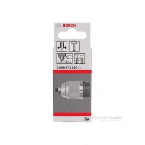 Bosch - Anahtarsız Uç Takma Mandreni, Mat Kromlanmış - 1,5 – 13 Mm, 1/2 - 20