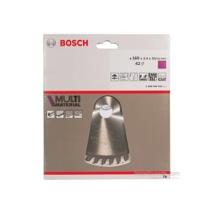 Bosch - Çoklu Malzeme İçin Daire Testere Bıçağı - 160 X 20/16 X 2,4 Mm, 42 Diş
