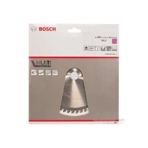 Bosch - Çoklu Malzeme İçin Daire Testere Bıçağı - 190 X 20/16 X 2,4 Mm, 54 Diş