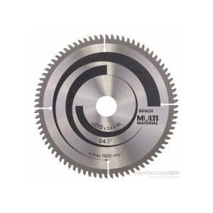 Bosch - Çoklu Malzeme İçin Daire Testere Bıçağı - 210 X 30 X 2,5 Mm, 80 Diş
