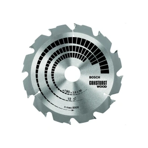 Bosch Construct Wood 190x30 mm 12 Diş Daire Tes. Bıçağı 260864063