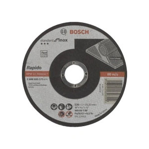 Bosch Düz Kesme Diski, Standard For Inox – Rapido (10 Lu Paket)
