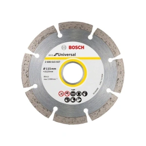Bosch - Ekonomik Seri 9+1 Genel Yapı Malzemeleri Için Elmas Kesme Diski 115 mm