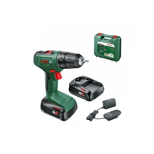 Bosch Home and Garden 06039D8005 EasyDrill 18V-40 akülü tornavida (2 akü 2,0 Ah, 18 Volt sistem, çantada)