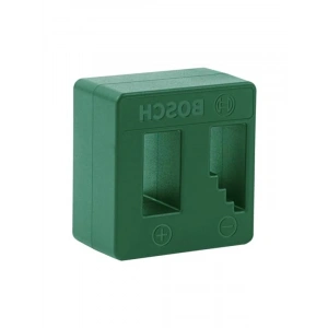 Bosch Mıknatıslayıcı/mıknatıslanma giderici (daha verimli çalışma için tornavida ve uçların mıknatıslanması/manyetizasyonu için aksesuar; 2 ferrit mıknatıs; manyetik alan kalınlığı min. 90 mT)
