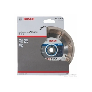 Bosch - Standard Seri Taş İçin Elmas Kesme Diski - 115 X 22,23 X 1,6 X 10 Mm