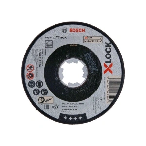 Bosch - X-Lock - 115*1,6 mm Expert Serisi Düz Inox (Paslanmaz Çelik) Kesme Diski (Taş) 2608619260
