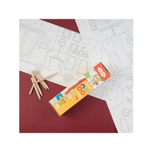 Boyama Rulosu - Araç Temalı Eğlenceli Aktivite