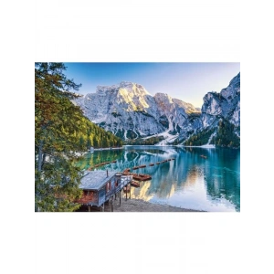 Braies Gölü Temalı 4000 Parça Puzzle, Zeka Geliştirici Eğlence