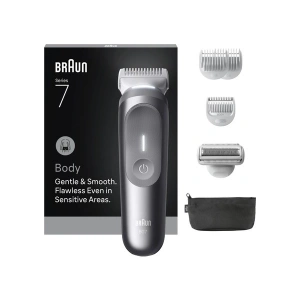Braun Vücut Tıraş Makinesi Series 7, +6 Aksesuar, Kompakt, Smartlight, BG7550