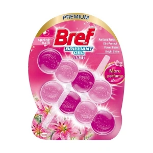 Bref Wc Brilliant Gel Tuvalet Bloğu 2li Çiçek x 2 Adet