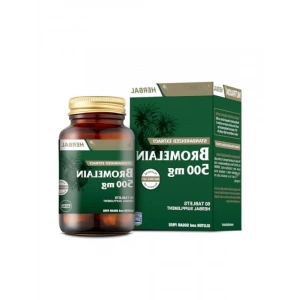 Bromelain Takviye Edici Gıda, 500 mg, 60 Tablet
