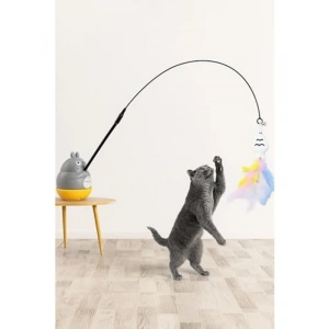 Standart Boy Kedi Oyun Oltası, Eğlenceli Balıkçı Modeli