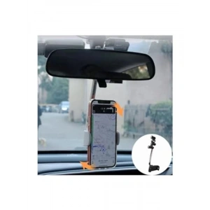 Butik Araç Dikiz Aynasına Uyumlu Telefon Tutucu Aparatı