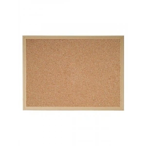 Büyük Boy 90x60 cm Mantar Pano, 60 Adet Raptiye ile Hediye