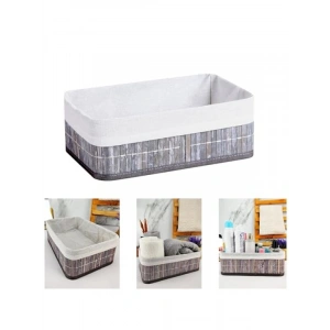 Büyük Boy Bambu Saklama Kutusu, 33x23x12 cm