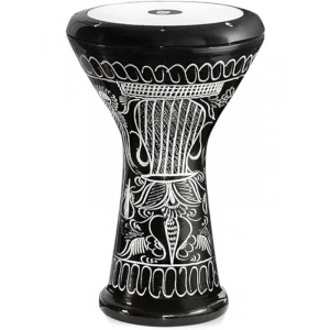 Büyük boy el işçiliği siyah darbuka, 5 numara