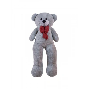 Büyük Boy Gri Peluş Ayıcık, Sevimli ve Sarılmalık Hediye Seçeneği