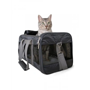 Büyük Boyutlu Seyahat Taşıma Kutusu - Antrasit