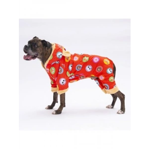 Büyük Irk Köpekler İçin Yağmurluk Mont - Turuncu Renk, 6XL
