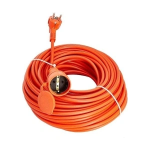 Bylion UK1015 10M, 1.5mm x 3, Sey. Uzatma Kablosu (Turuncu)