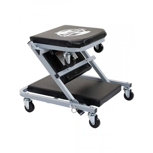 C-2036D Gri Z-Creeper Koltuk - 91,44 cm, Siyah