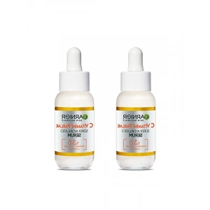 C vitamini içeren 2li serum seti, aydınlatıcı etkili