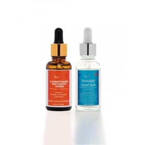 C Vitamini ve Hyaluronik Asit İçeren 2li Serum Seti