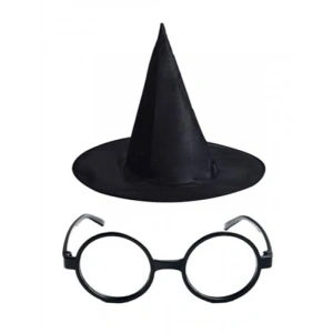 Cadılar Bayramı ve Parti İçin Şapka ve Gözlük Seti