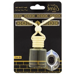 Cam Şişede Hacerül Esved Kokusuyla Ferahlatıcı Araba Kokusu, 8 Ml