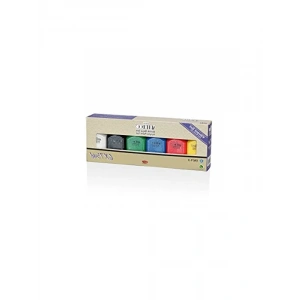 Canlı Renkler ile 6x75 ml Akrilik Boya Seti