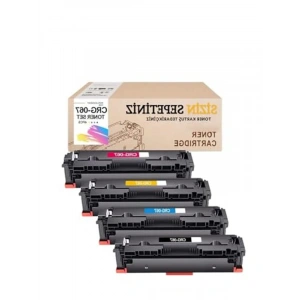 Canon 631Cw, 633Cdw, MF-651Cw, MF-655Cdw, MF-655Cx, MF-657Cdw Muadil Toner 4 renk