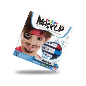 Carioca 43050 Yüz Boyası 3 Renk Carnaval
