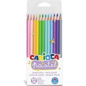 Carioca Kuru Boya Kalemi Pastel Renkler 12Li