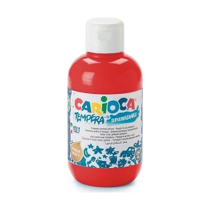 Carioca Tempera Suluboya Süper Yıkanabilir Kırmızı 500 Ml