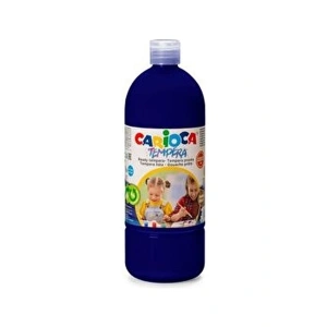 Carioca Tempera Suluboya Süper Yıkanabilir Koyu Mavi 1000 Ml.