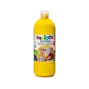 Carioca Tempera Suluboya Süper Yıkanabilir Sarı 1000 Ml.