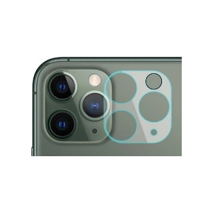 Case 4U Apple iPhone 12 Pro Max Kamera Lens Full Koruma Temperli Cam Şeffaf