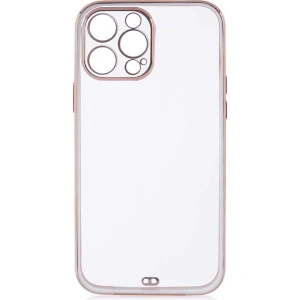 Case 4U Apple iPhone 13 Pro Kılıf Kamera Korumalı Pastel Renk Voit Clear Kapak Beyaz