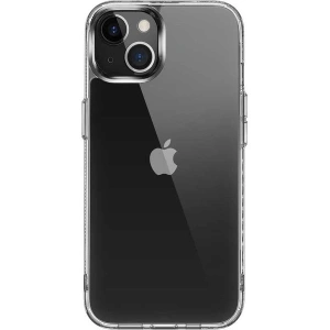 Case 4U Apple iPhone 14 Kılıf Çift Katmanlı Şeffaf Pürüzsüz Sert Yüzey Silikon Forst SGS Sertifikalı Kapak Şeffaf