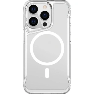 Case 4U Apple iPhone 14 Pro Max Kılıf Darbe Emici Wireless Kablosuz Şarj Destekli 2.0mm T-Max Magsafe Arka Kapak
