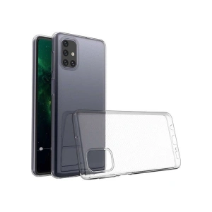 Case 4U Galaxy M51 Kılıf A+ Şeffaf Lüx Süper Yumuşak 0.3mm Ince Slim Silikon