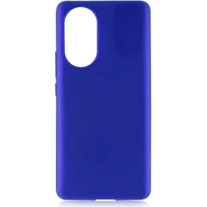 Case 4U Huawei Nova 9 Kılıf Klasik Mat Renkli Yumuşak Premier Silikon Saks Mavi