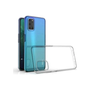 Case 4U Oppo A52 Kılıf A+ Şeffaf Lüx Süper Yumuşak 0.3mm Ince Slim Silikon