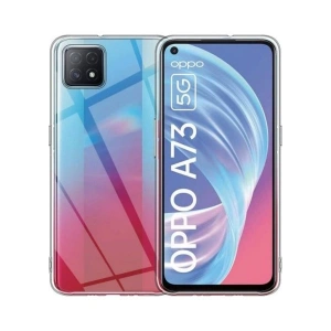 Case 4U Oppo A73 Kılıf A+ Şeffaf Lüx Süper Yumuşak 0.3mm Ince Slim Silikon