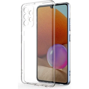 Case 4U Samsung Galaxy A52 Kılıf Kamera Korumalı Yumuşak Şeffaf Ince Süper Silikon