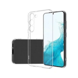 Case 4U Samsung Galaxy S23 Plus Uyumlu Kılıf Kamera Korumalı Yumuşak Şeffaf Ince Süper Silikon